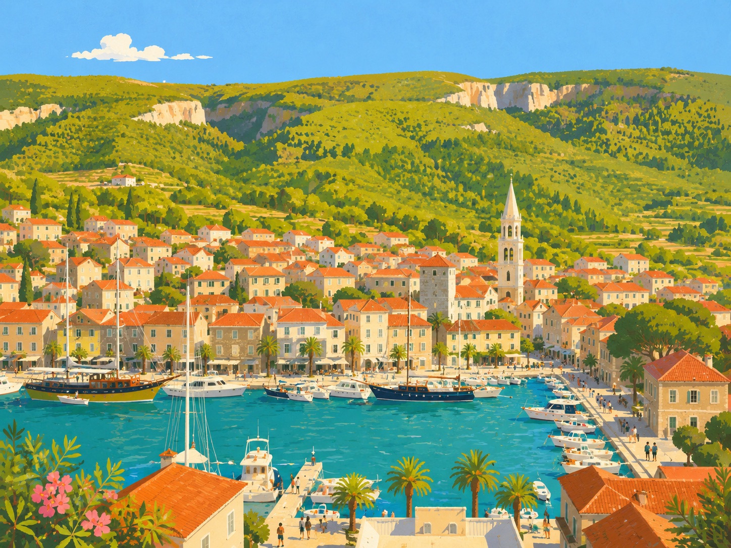 Jelsa harbour